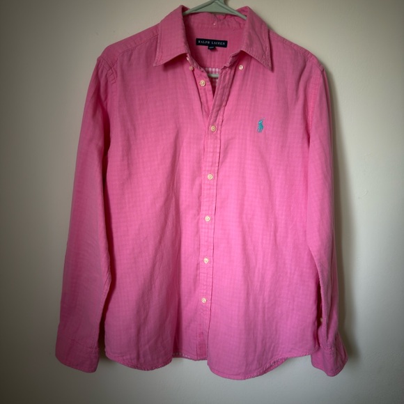 Ralph Lauren Vibrant Pink Casual Shirt, size:L, 100% cotton - Picture 12 of 17